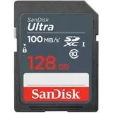 Карта памяти SDXC 128Gb Class 10 UHS-I Ultra (SanDisk) (SDSDUNR-128G-GN3IN)