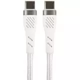 Кабель USB 2.0 Type-C (M), 1m (PERFEO, C1104) белый