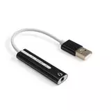 Переходник USB - 3.5 Jack (F) (ExeGate, EX-AU-04B) (EX296332RUS)