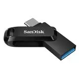 USB Flash-накопитель 64Gb USB 3.1/USB Type-C (SanDisk Ultra Dual Drive Go) черный (SDDDC3-064G-G46)