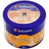 Диск DVD-R 4.7Gb Verbatim 16x Wagon Whell 50pcs (43731/43788)