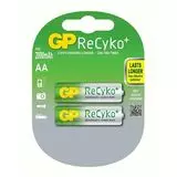 Аккумулятор (размер АА, HR6) GP ReCyko 2050mAh - упаковка 2 шт, цена за 2шт (GP 210HCB-UC2)