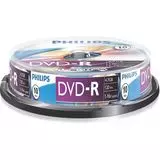 Диск DVD-R 4.7Gb Philips 16x Cake 10pcs (DM4S6B10F/97)