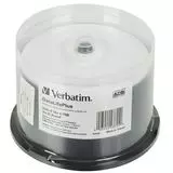 Диск DVD-R Printable 4.7Gb Verbatim 16x Bulk 50pcs (43755)