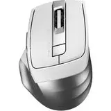 Мышь A4 Tech FB35S Silent Dual Mode BT/Radio USB, серебристый/белый (FB35S USB ICY WHITE), Цвет: Белый/Серый