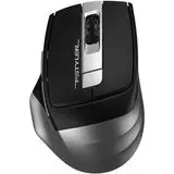 Мышь A4 Tech FB35S Silent Dual Mode BT/Radio USB, черный/серый (FB35S USB SMOKY GREY), Цвет: Серый/Чёрный