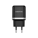 Зарядное устройство  Borofone BA36A, USB A, QC3.0 (18W), черный (6931474715968)