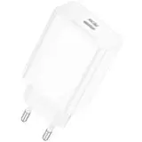Зарядное устройство Borofone BA21A Pro Long, USB C, PD (20W), белый (6941991111402)