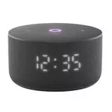 Умная колонка Яндекс Станция Мини 3, c часами, черный (YNDX-00027BLK)