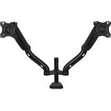 Кронштейн настольный для 2-х мониторов 17"-27" 4 ст. свободы, (Buro M8) Black