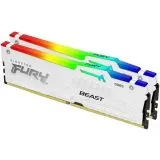 Оперативная память Kingston 2x16Gb DDR5-5200MHz Fury Beast White RGB (KF552C36BWEAK2-32)