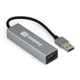 USB-разветвитель (хаб) USB3.0 -> USB3.0, 4 порта, ExeGate DUB-4 (EX293981RUS)