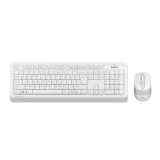 Клавиатура+мышь A4 Tech Fstyler FG1010S Multimedia, белый (FG1010S WHITE)