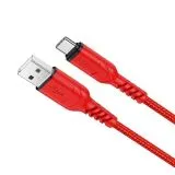 Кабель USB2.0 AM -> Type-C, 1m (HOCO) X59a Victory, красный (6931474744937)