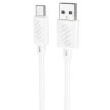 Кабель USB2.0 AM -> Type-C, 1m (HOCO) X88a Gratified, белый (6931474783356)