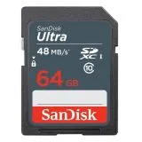 Карта памяти SDXC 64Gb Class 10 UHS-I (SanDisk) (SDSDUNB-064G-GN3IN)