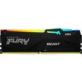 Оперативная память Kingston 16Gb DDR5-5200MHz Fury Beast RGB (KF552C40BBA-16)