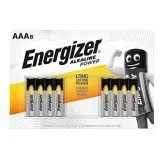 Батарейка (размер AAA, LR03) Energizer Alkaline Power - упаковка 8шт, цена за 8шт (00-00000427)