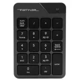 Клавиатура A4Tech Fstyler FGK21C USB NumPad, беспроводной черный/серый (FGK21C серый)