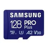 Карта памяти MicroSDXC 128Gb Class 10 UHS-I U3 V30 A2 + адаптер (SAMSUNG PRO PLUS) (MB-MD128SA)