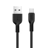 Кабель USB2.0 AM -> Micro-BM, 1m (HOCO) X13 Easy, черный (X13 BLK)