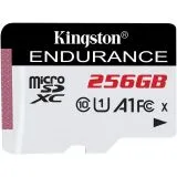 Карта памяти MicroSDXC 256Gb Class 10 UHS-I U1 без адаптера (Kingston High Endurance) (SDCE/256GB)
