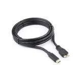Кабель USB3.1 Type-C -> USB3.0 Micro-BM, 1.8m (Cablexpert) черный (CCP-USB3-mBMCM-6)