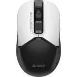 Мышь A4 Tech FG12 Panda белый/черный