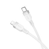 USB-кабель Type-C - Apple 8pin 1м. (HOCO) X109 Energy, PD 27W, силикон, белый (6942007636193)