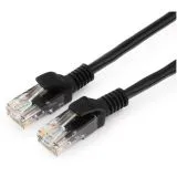Патч-корд 2м. UTP 5e (Cablexpert) черный, медь (PP10-2M/BK)
