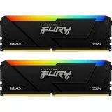 Оперативная память Kingston 2x8Gb DDR4-3600MHz Fury Beast RGB (KF436C17BB2AK2/16)