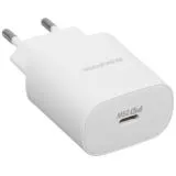 Зарядное устройство Borofone BA82A Platinum, USB C, PD (25W), белый (6941991112256)