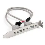 Планка USB 2.0 , на заднюю панель 2port (Exegate) (EX298294)