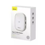Док-станция для ноутбука Baseus CAHUB-AC02 Type-C, белый (6953156212350)