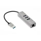 USB-разветвитель (хаб) + RJ45 (USB3.0, 3 порта, Telecom TA311U)