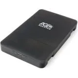 Карман для винчестера SATA 2.5" -> USB3.0 Type-С (AGESTAR) Black (3UBCP3C)