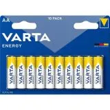 Батарейка (размер AA, LR6) VARTA ENERGY - упаковка 10шт, цена за 10шт (04106229491)