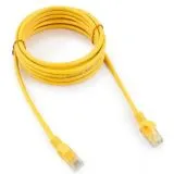Патч-корд 3м. UTP 5e (Cablexpert) желтый, медь (PP10-3M/Y)