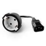 Переходник питания С14 F - X22 M 0.15м (Cablexpert) (PC-SFC14M-01)