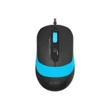 Мышь A4 Tech Fstyler FM10S USB, черный/синий (FM10S USB BLUE)