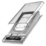 Карман для винчестера SATA 2.5" -> USB3.0 Type-C (Netac WH11) прозрачный (NT07WH11-30CC)