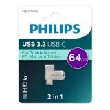 USB Flash-накопитель 64Gb USB 3.2/USB Type-C (Philips FM64FD145B) (FM64FD145B/97)