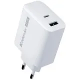 Зарядное устройство Defender UPA-165, USB A+C, PD (65W), белый (83582)