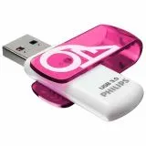 USB Flash-накопитель 64Gb USB 3.0 (Philips, Vivid) белый/фиолетовый (FM64FD00B/97)