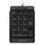 Клавиатура A4 Tech Fstyler FK13P USB NumPad, черный/серый (FK13P BLK)