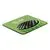 Коврик для мыши Cactus CS-MP-C01S, зеленый