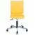 Кресло Бюрократ CH-330M, без подлокотников, ткань, желтый (CH-330M/VELV74), фото 2
