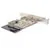 Плата расширения PCI-E x4 -> m.2 SATA + m.2 NVMe (AgeStar) (AS-MC02)