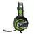 Наушники с микрофоном CROWN CMGH-3002, черный/зеленый, фото 2