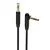 Кабель Audio AUX Jack 3.5мм (m) -> 3.5мм (m) 1м (Borofone, BL4) угловой, черный (6931474714008)